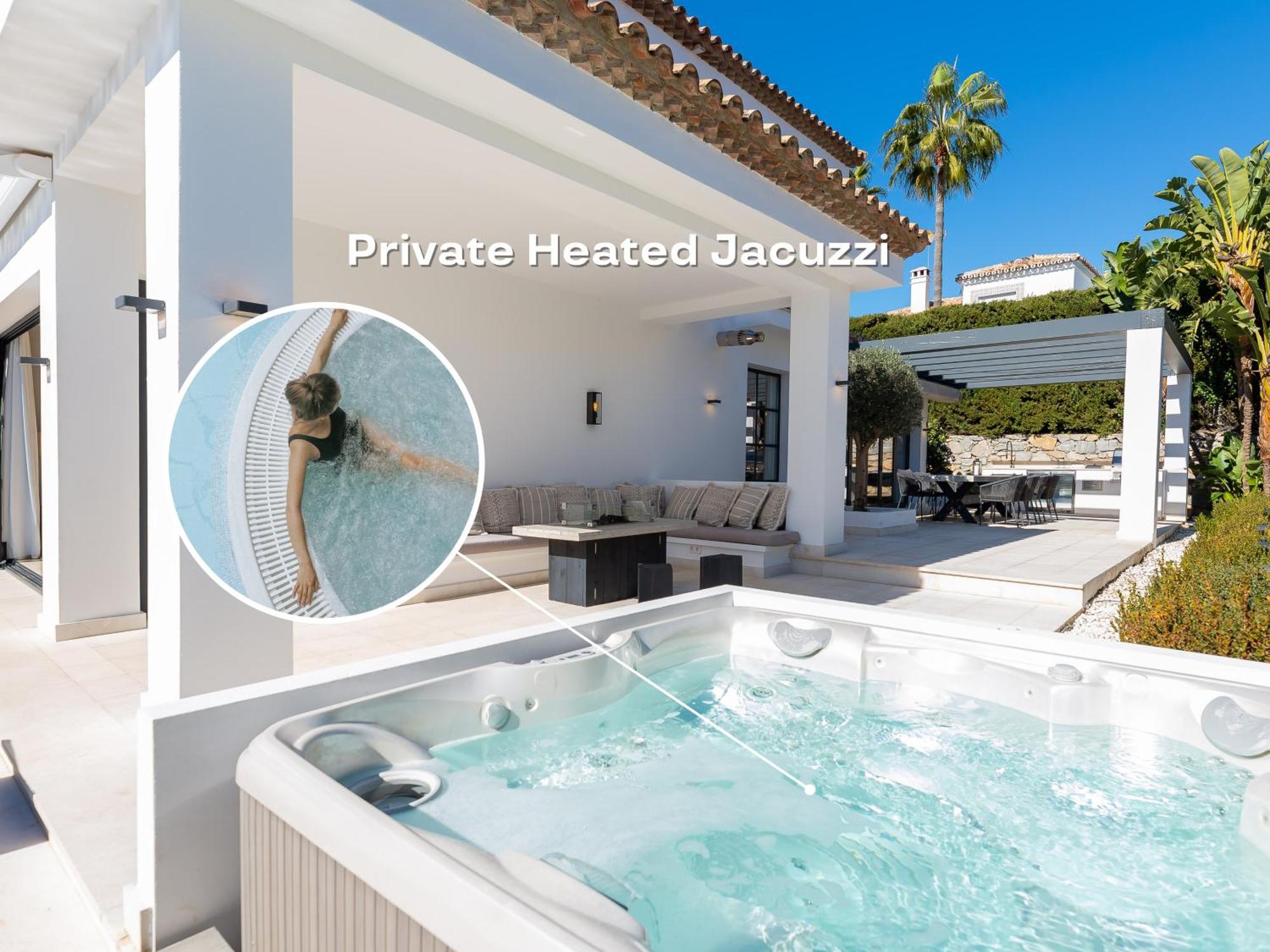 Vacation Marbella I Villa Lina, Golf Valley, Private Heated Pool, Jacuzzi, Close To The Marina Bagian luar foto